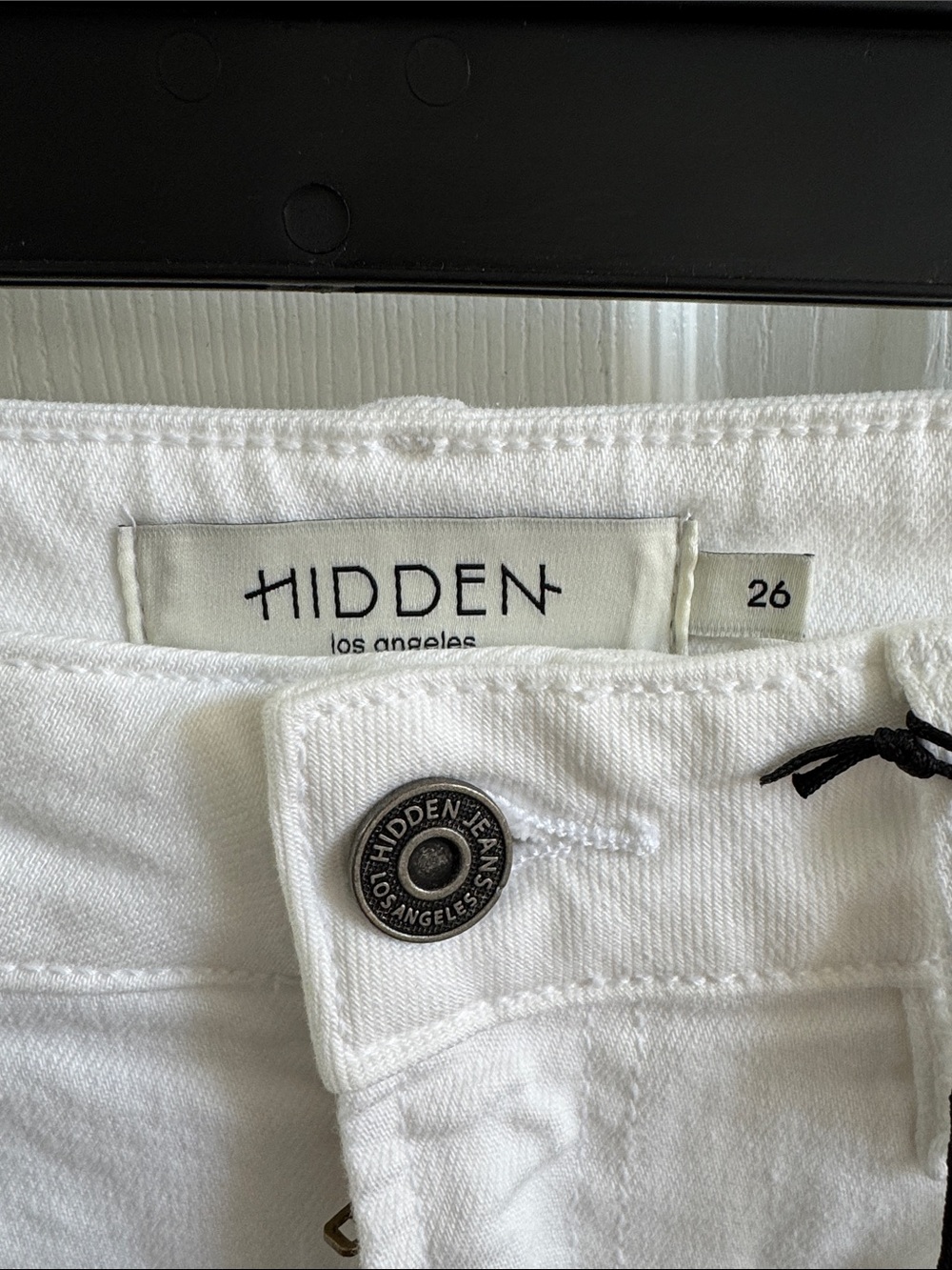 Vici x Hidden - Nori - High Rise Cropped Wide Leg Jeans - Picture 12 of 12